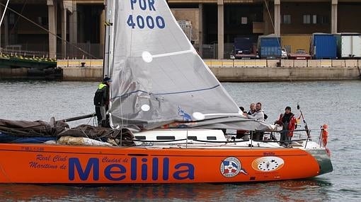 El &quot;Ciudad de Melilla&quot; ganó en Puerto Noray