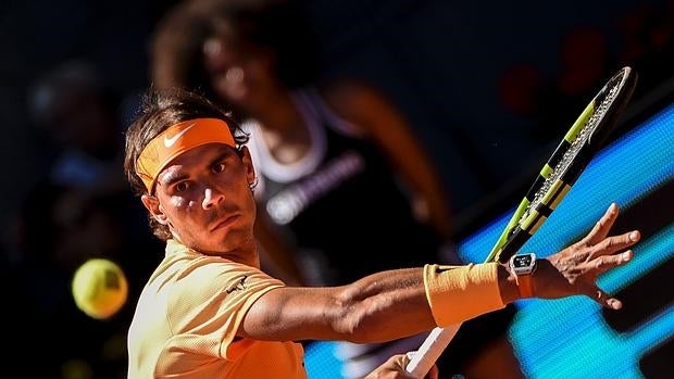 Nadal, en el Mutua Madrid Open