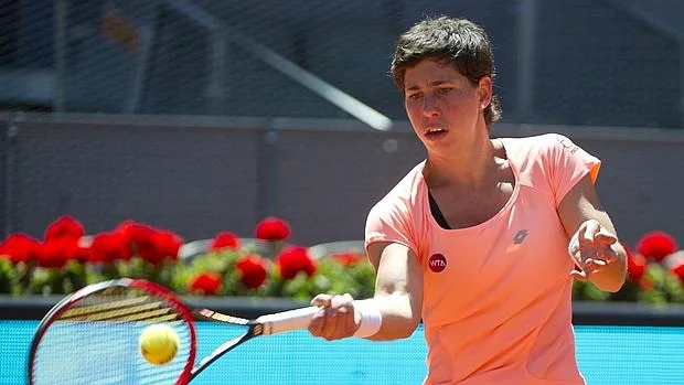 Carla Suárez ya está en tercera ronda del Mutua Madrid Open