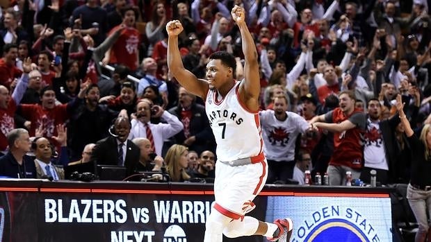 Lowry celebra el triple que forzó la prórroga