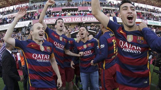 El Barcelona, campeón de Liga