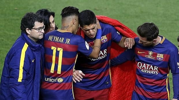 Las lágrimas de Luis Suárez