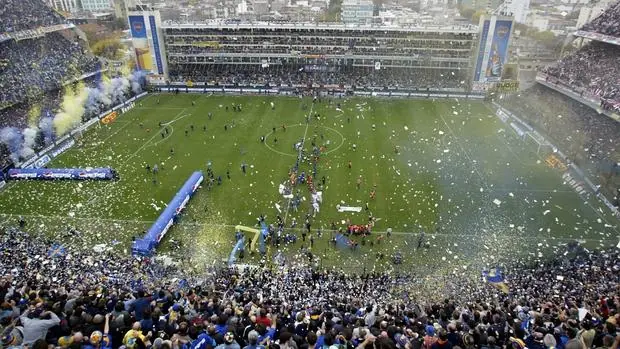 El estadio del Boca Juniors, la Bombonera