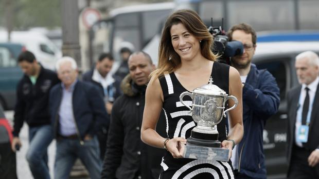 Muguruza exhibe su reinado en París