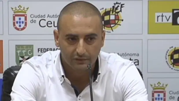 Luhay Hamido, presidente de la AD Ceuta FC