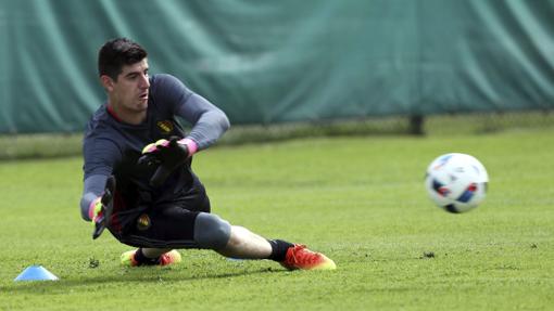 Courtois, el guardameta de Bélgica