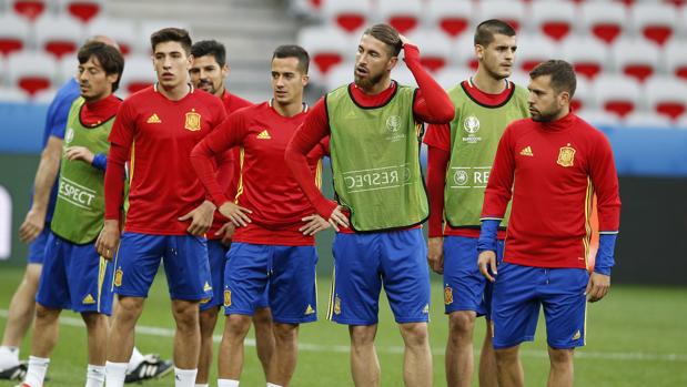 España, lista para su segundo partido en la Eurocopa