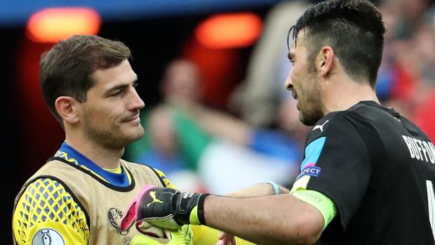 Casillas y Buffon