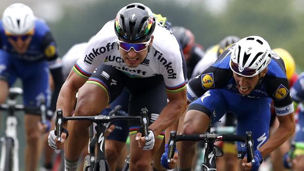 Contador pierde, Sagan gana