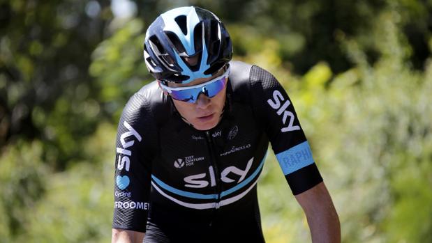 El ciclista del Sky Chris Froome, durante el Tour de Francia 2016