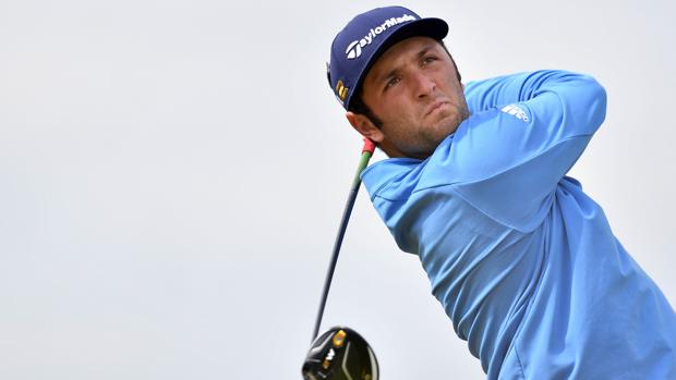 Jon Rahm durante uno de sus partidos