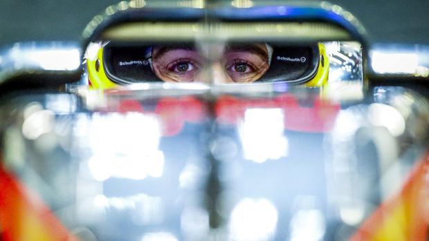 Fernando Alonso, al volante del McLaren