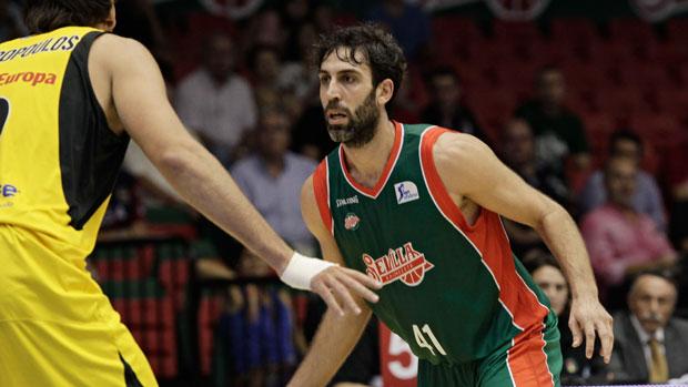 El capitán del Baloncesto Sevilla, Berni Rodríguez