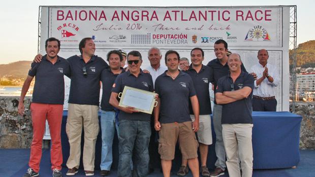 Victoria lusa en la primera edición de la Bayona Angra Atlantic Race