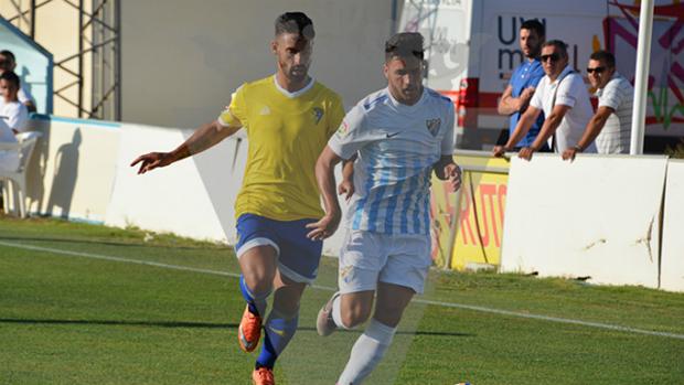 El Cádiz pierde ante el filial del Málaga (1-0)