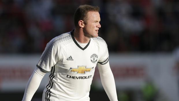 Rooney, en un amistoso reciente del United