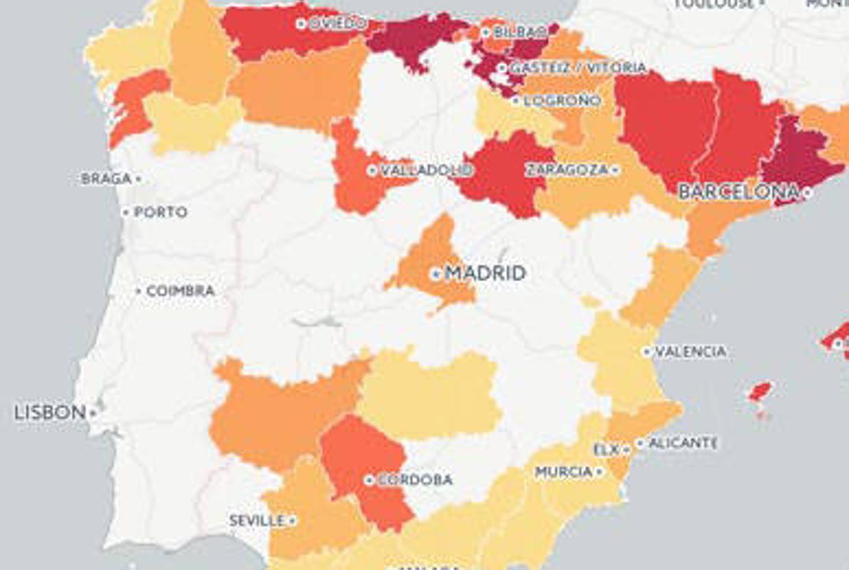 El mapa español de las medallas olímpicas: Barcelona tiene más del doble que Madrid