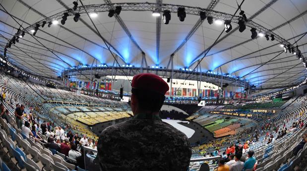 Máxima seguridad en Maracaná