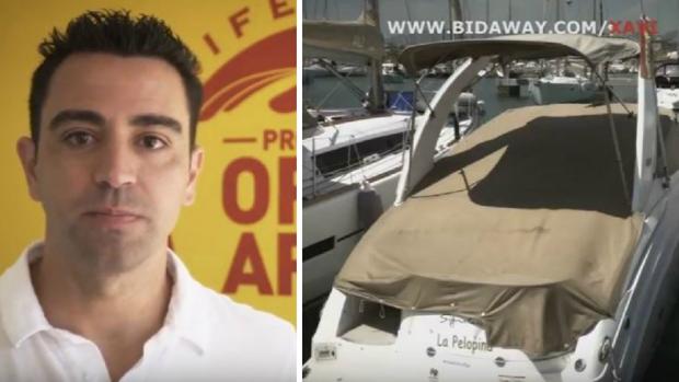 El yate de Xavi Hernández sale a subasta para ayudar al rescate de refugiados en el Mediterráneo