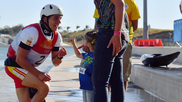 Chourraut, una madre brava con la niña a cuestas