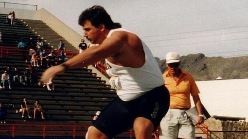 Randy Barnes, lanzador de peso norteamericano