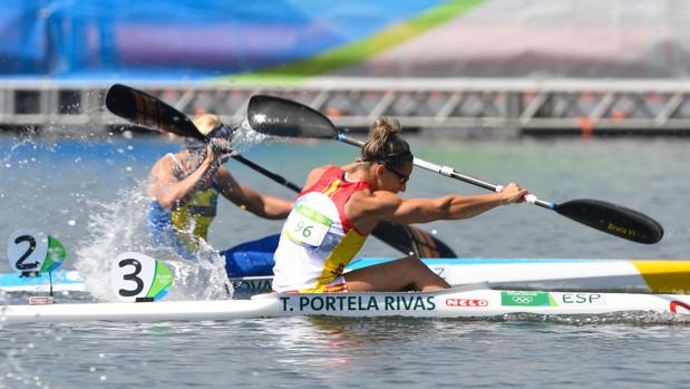 Teresa Portela, otra medalla que se va al limbo