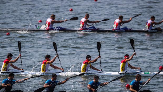 El K4 español estará en la final de los 1000 metros