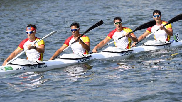 España acaba quinta en la final de K4