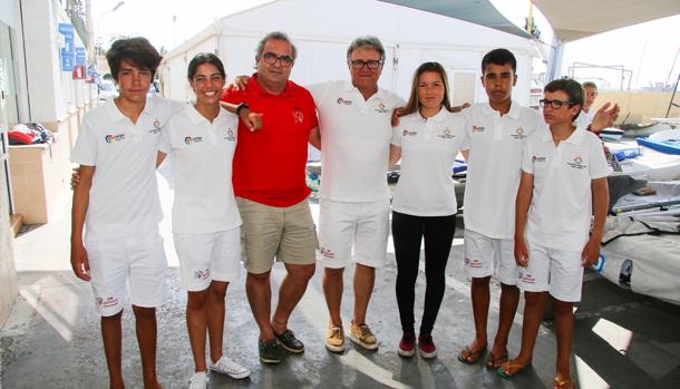 .Jordi Lladó, Carmen Losantos, Carlos Torrado, Kiko Igual,, Iset Segura, Ruben Naranjo y Arnau Gelpí