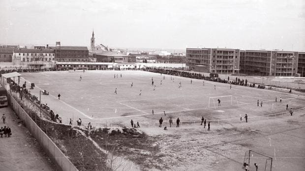 Estadio Luis Rodríguez de Miguel, uno de los antiguos campos del Leganés