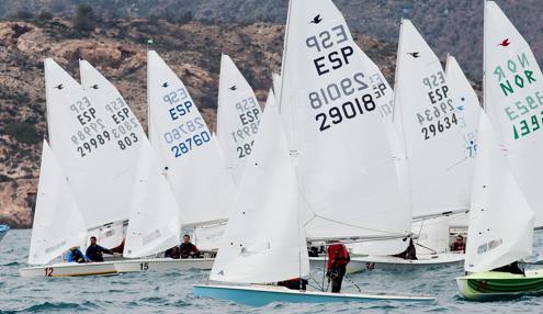 Comienza en el Mar Menor el Europeo de Snipe