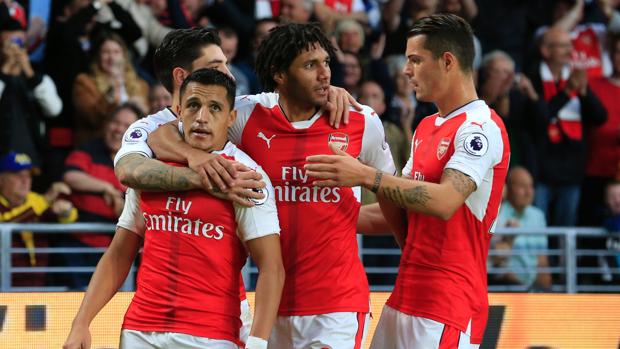 El Arsenal crece al ritmo de Alexis