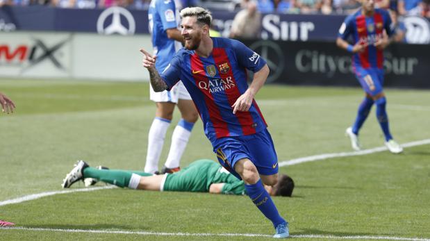 Otra vez Messi dispara al Barça