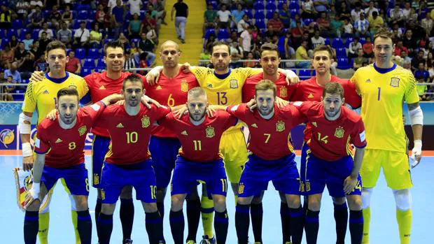 La selección española de fútbol sala