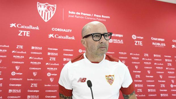 Sampaoli: «En mi criterio, este Betis es muy superior al de años anteriores»