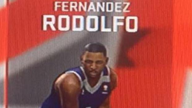 Así caracterizan a Rudy Fernández en la demo del NBA 2k17