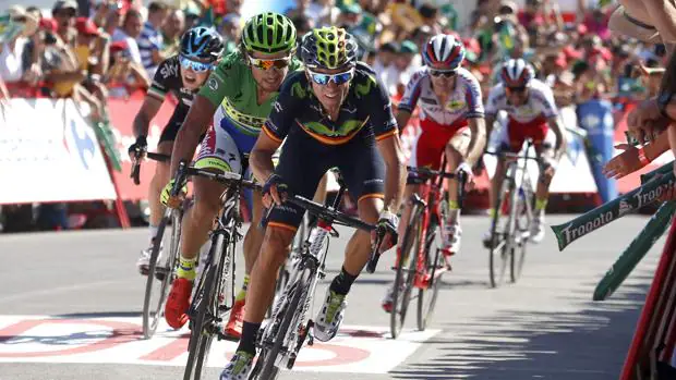 Alejandro Valverde, durante la pasada Vuelta a España