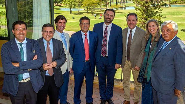 Almuerzo institucional celebrado recientemente en las instalaciones del Real Club de Golf