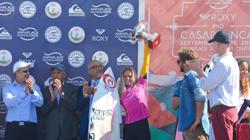 Pauline Ado (FRA), la nueva campeona de Europa de la World Surf League