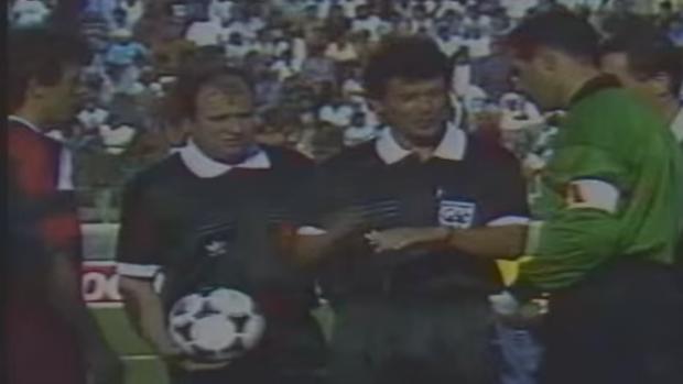 Andoni Zubizarreta era el capitán de la selección española en aquel partido de 1993