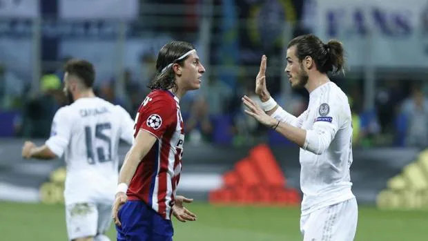Filipe y Bale, durante la pasada final de la Copa de Europa