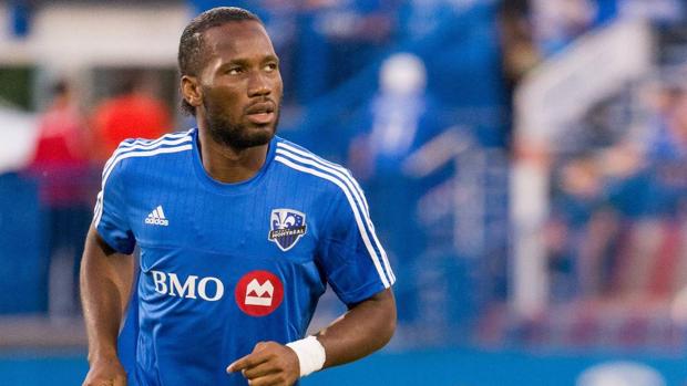 Didier Drogba, en un partido de los Montreal Impact