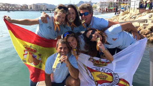 El Mediterráneo de Málaga campeón de España de yola