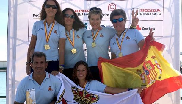 El Mediterráneo de Málaga campeón de España de yola