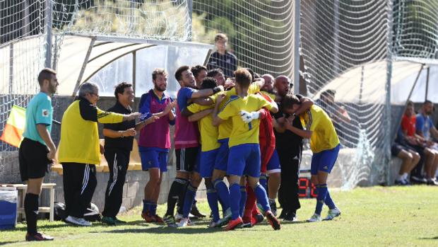 Cádiz CF B-Xerez DFC: Wise deja los puntos en El Rosal (1-0)