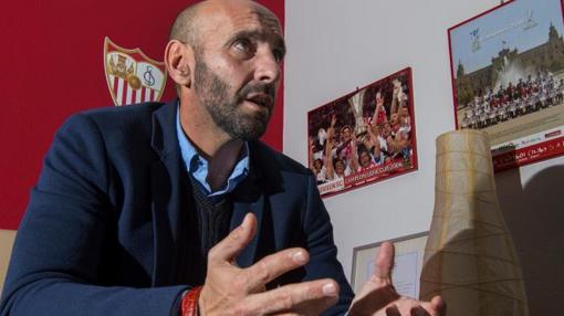 Monchi, durante la entrevista con ABC