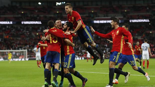 Reacción final en Wembley