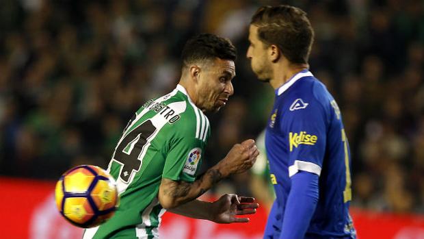 Primera vez que Rubén Castro se queda sin marcar en nueve partidos con el Betis