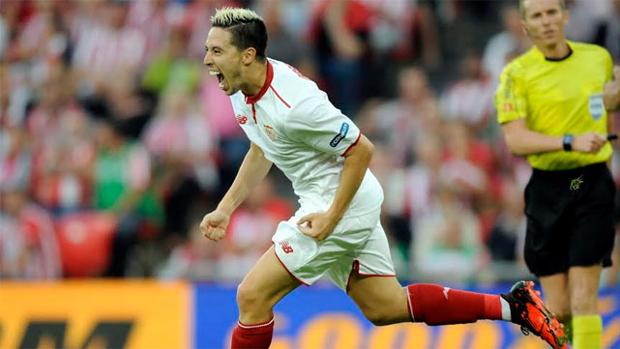 Iborra por Nasri, la novedad más destacada del once del Sevilla ante la Juventus