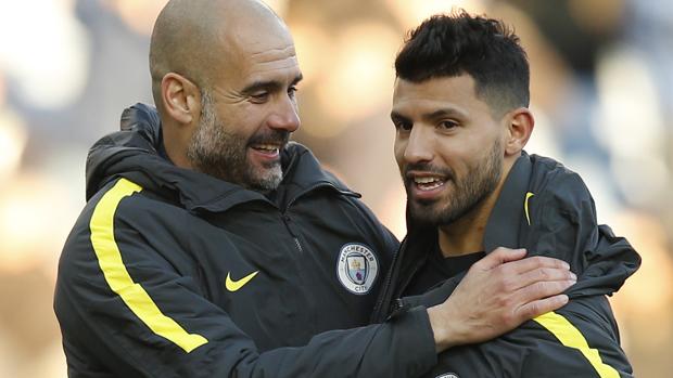 Agüero hunde al Burnley